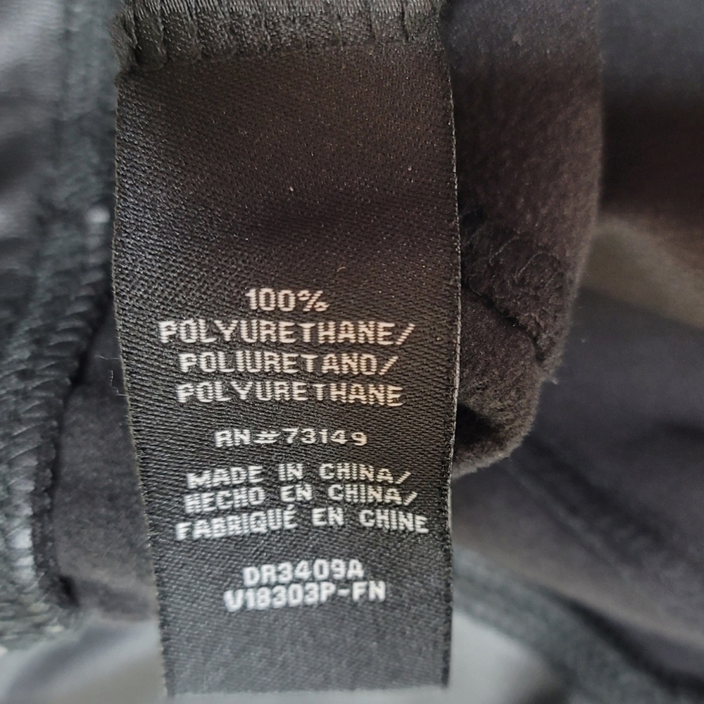 Fashion Nova Black Pleather Skinny Pants Women's Size Large - Picture 7 of 12